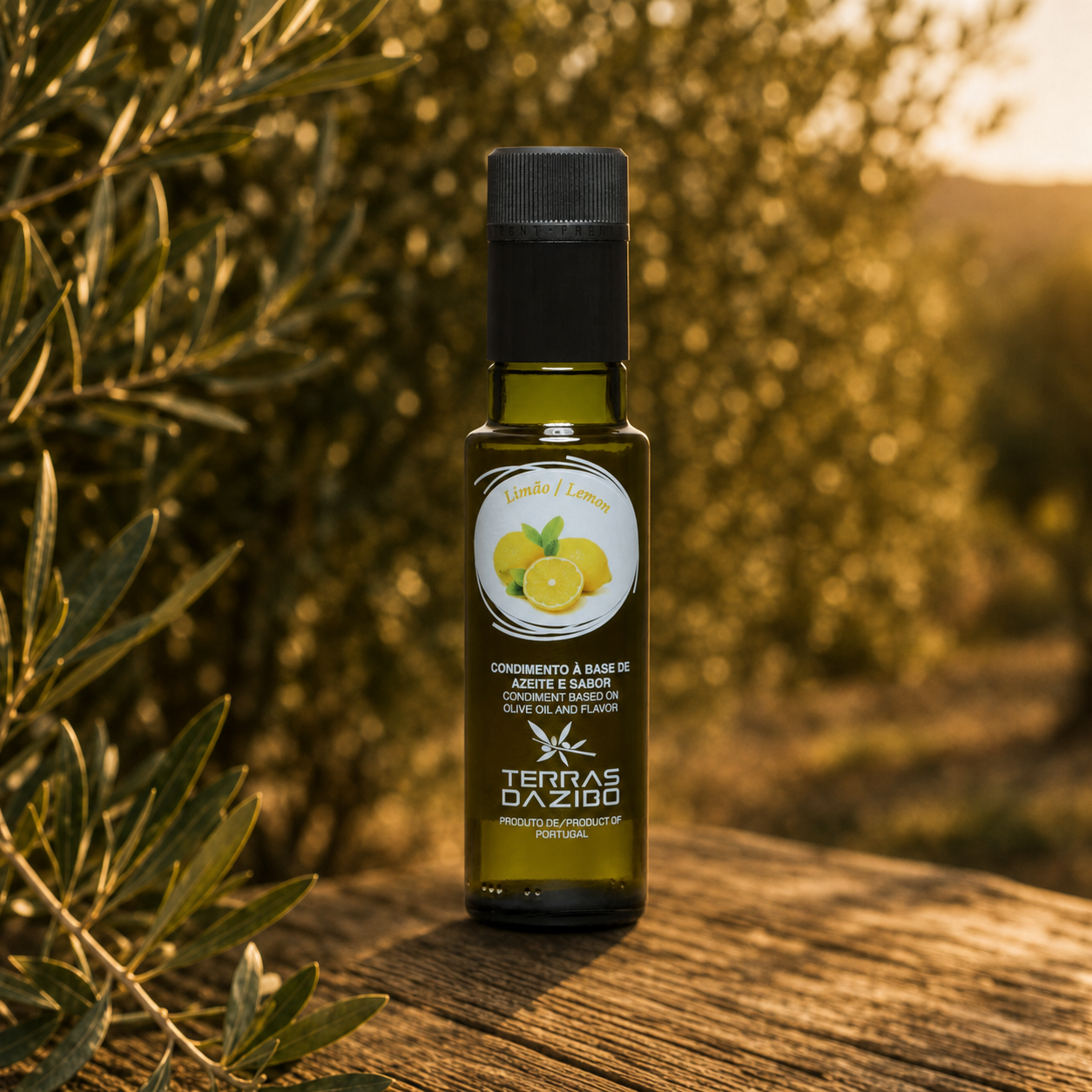 Condimento à base de azeite sabor Limão 100ml